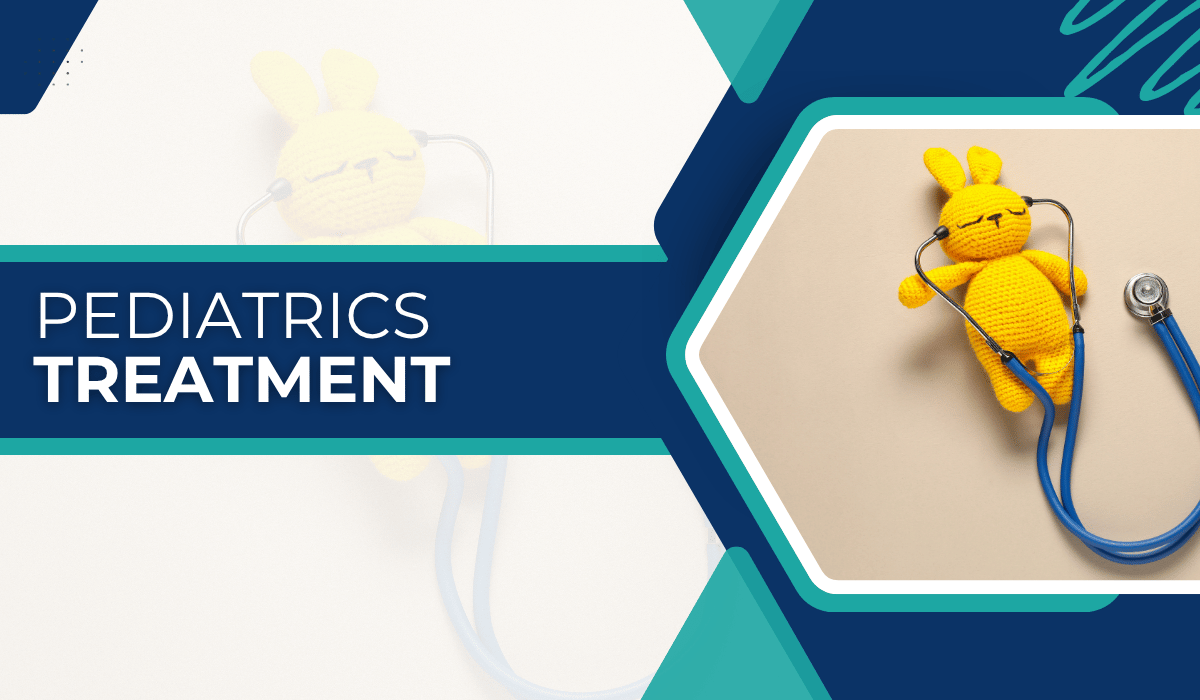 Yellow bunny with stethoscope, pediatrics Pediatrics Treatment in Turkey