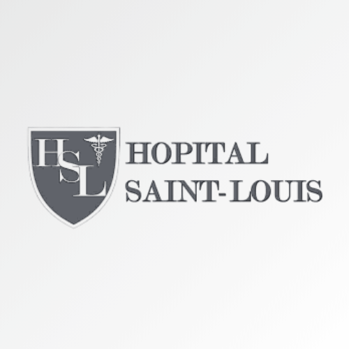 Hospital Saint-Louis logo design