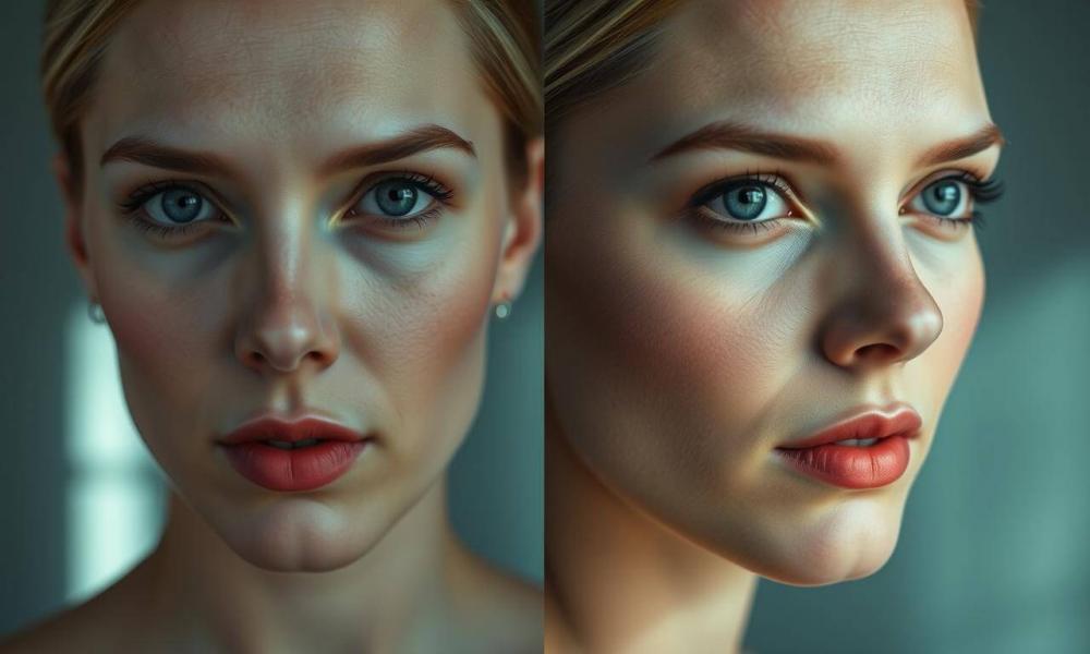 scarlett johansson before and after nose job scarlett johansson before and after nose job