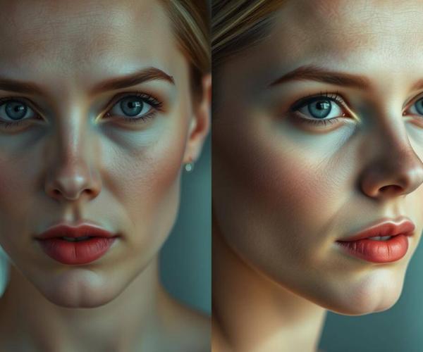 scarlett johansson before and after nose job