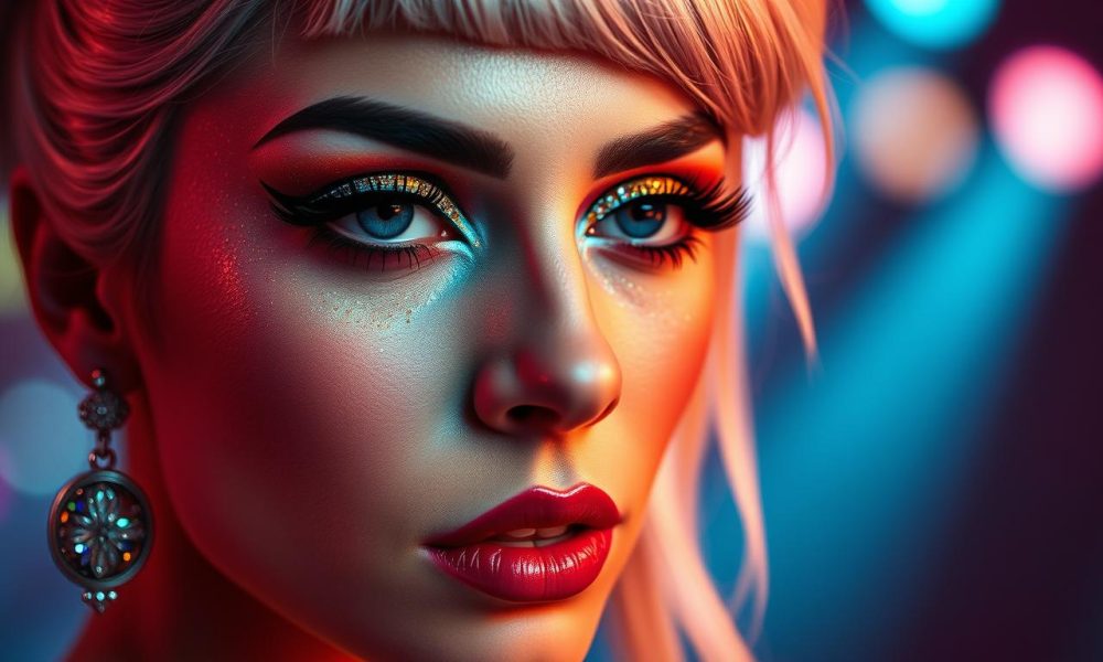 Lady Gaga makeup transformation