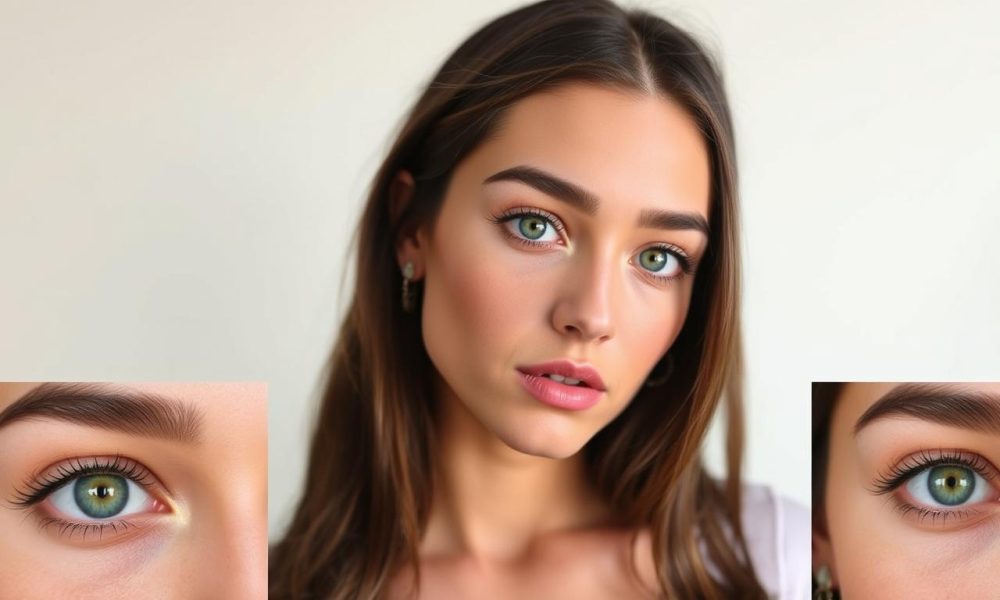 Madison Beer eye shape evolution Madison Beer eye shape evolution