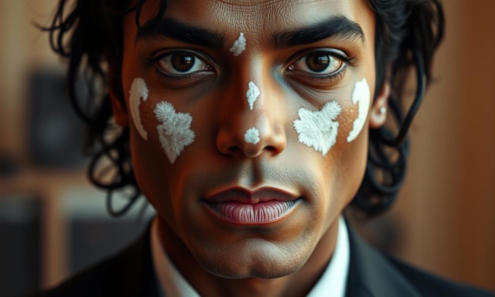 Michael Jackson skin condition