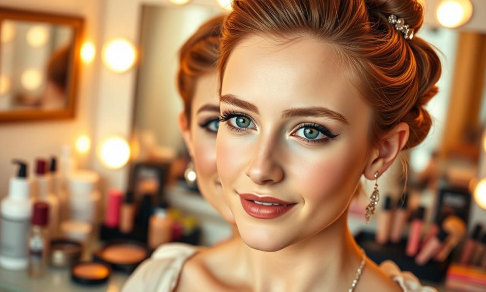 Millie Bobby Brown makeup transformation