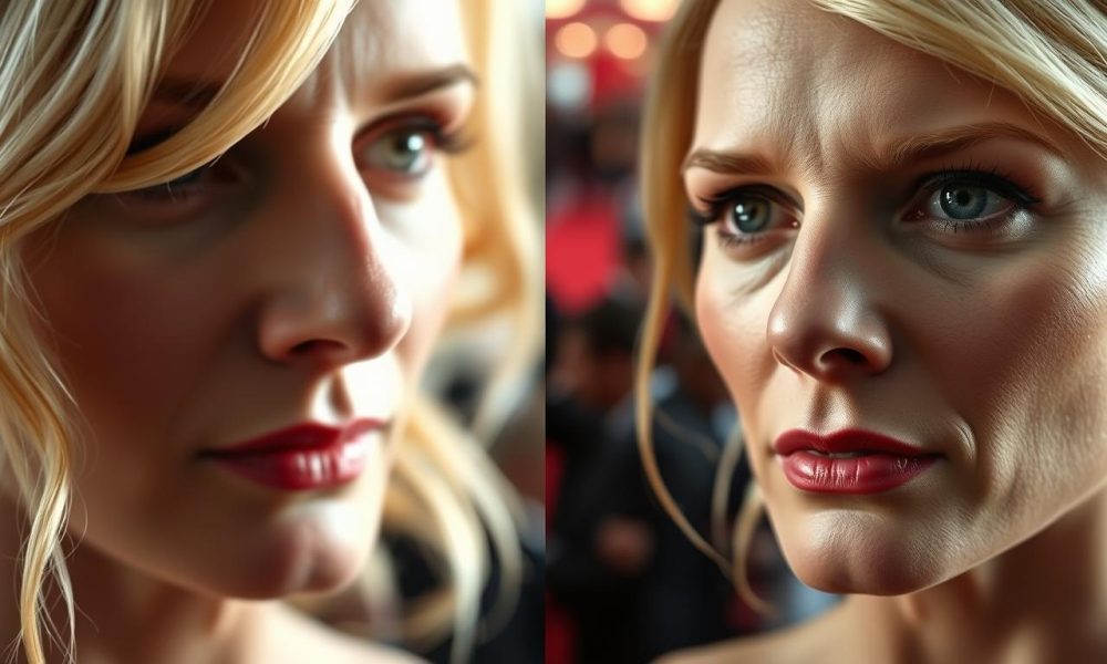 Nicole Kidman nose comparison