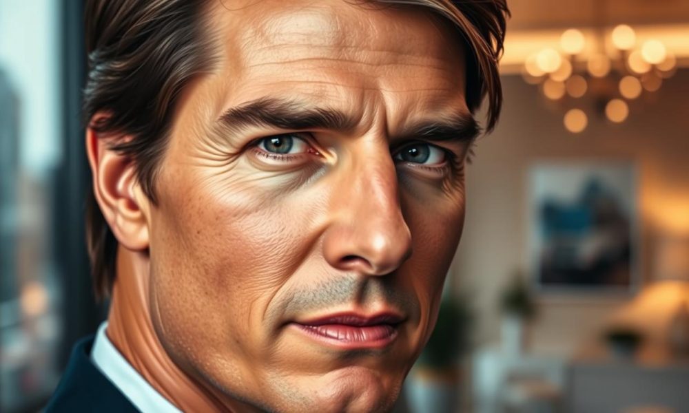 Tom Cruise facial enhancements Tom Cruise facial enhancements