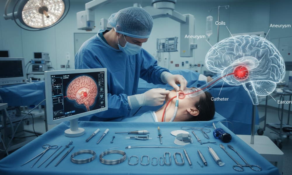 Aneurysm (Endovascular) Coiling