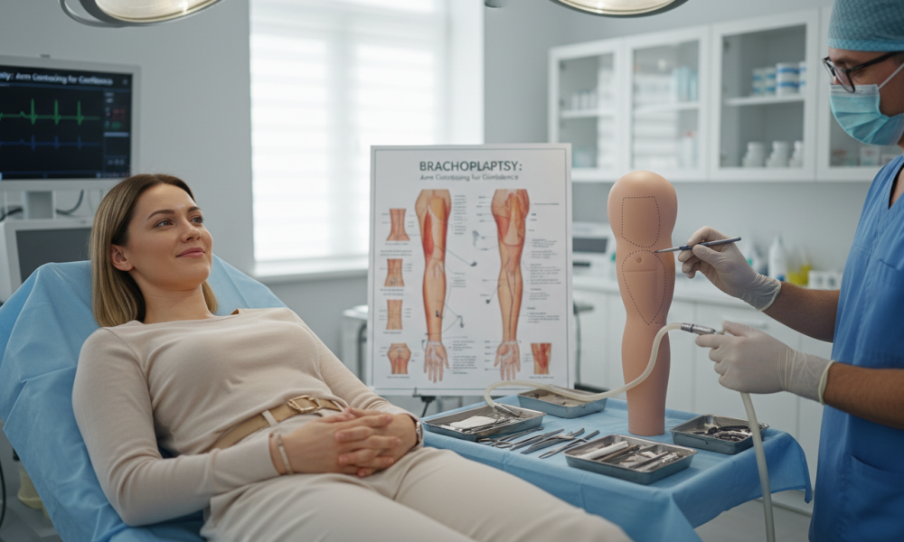 Brachioplasty and Excess Arm Fat Removal