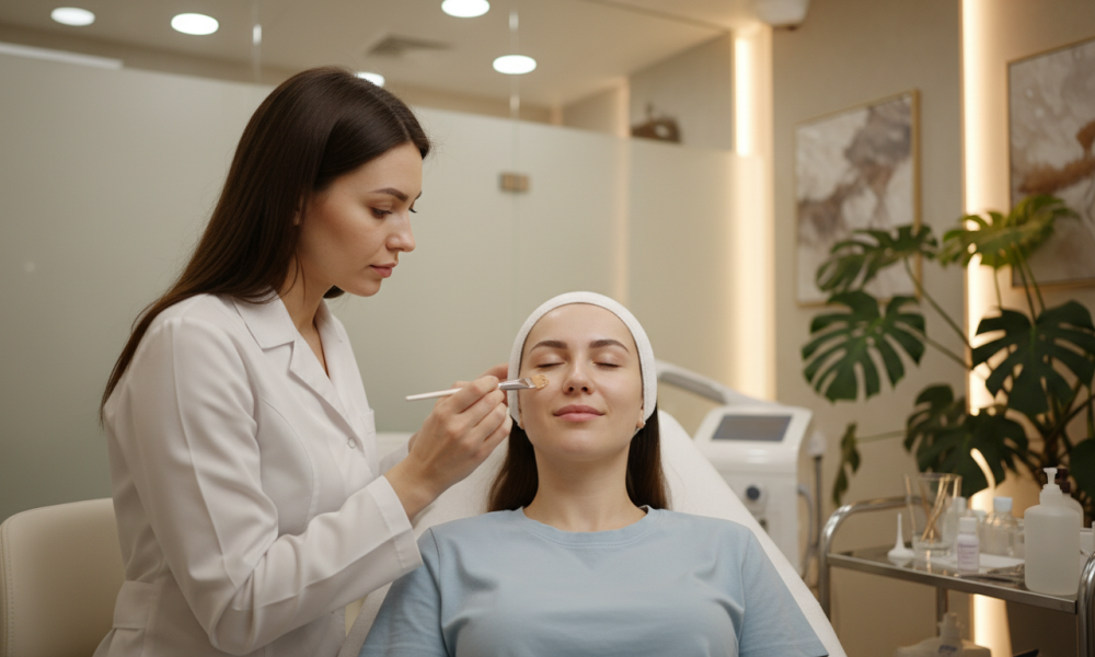 Chemical Peel Treatment for Acne Scars