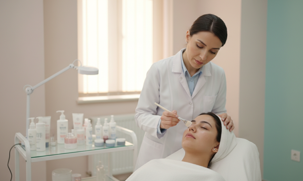 Chemical Peel for Hyperpigmentation