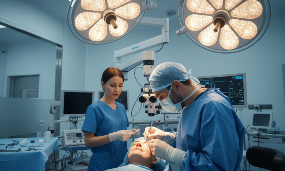 Implantable Collamer Lens (ICL) Implantation