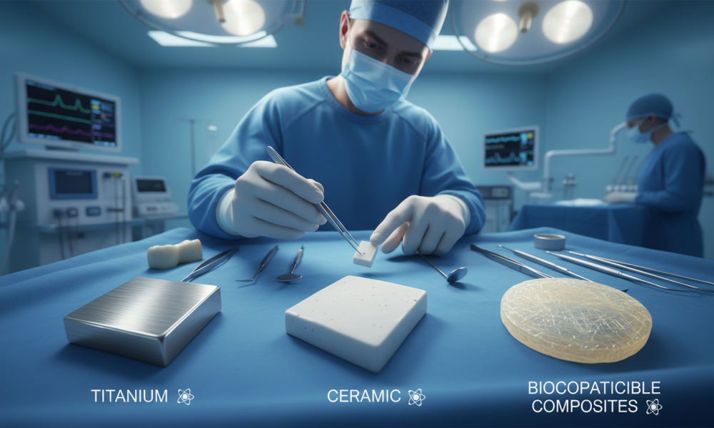 Types of Materials Used in Jaw Implants