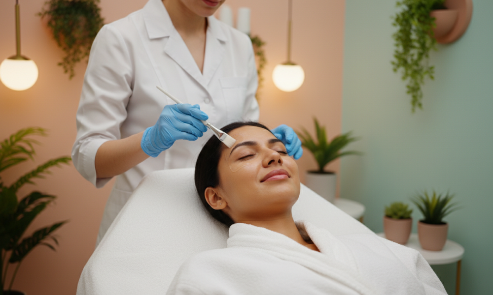 chemical exfoliation for glowing skin