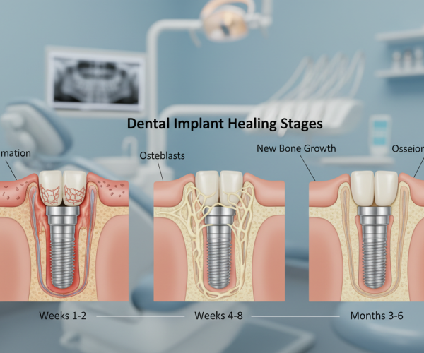 Dental Implant Healing Stages