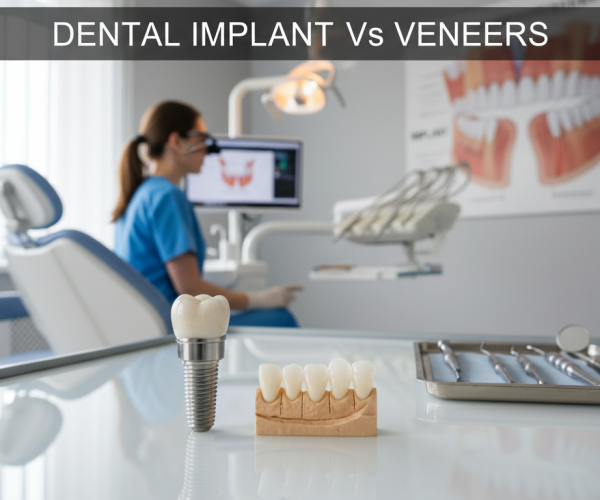 Dental Implant Vs Veneers