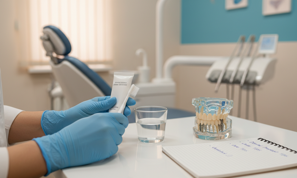 How to take care of dental implants?