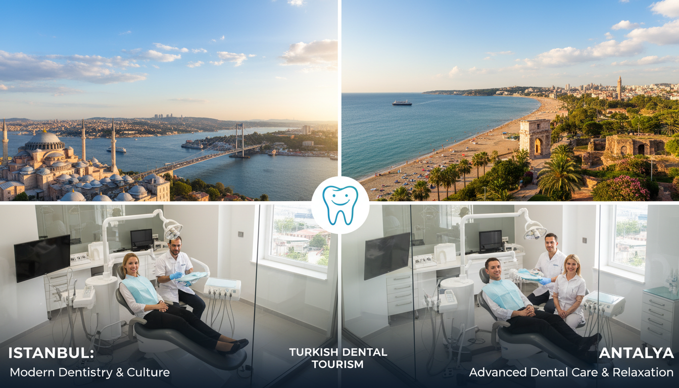 Istanbul vs Antalya Which Is Better for Dental Tourism in Turkey?