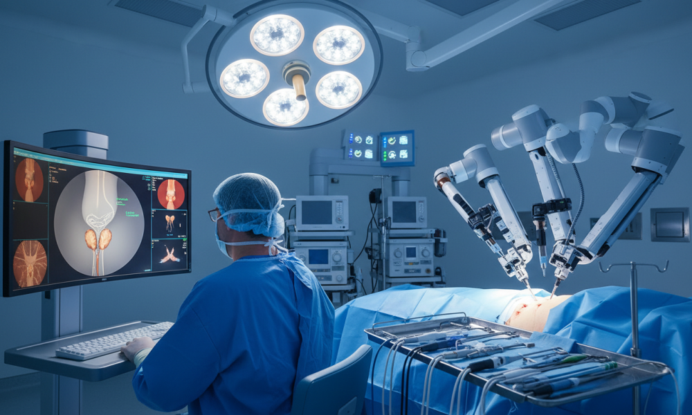 Minimally invasive prostate surgery
