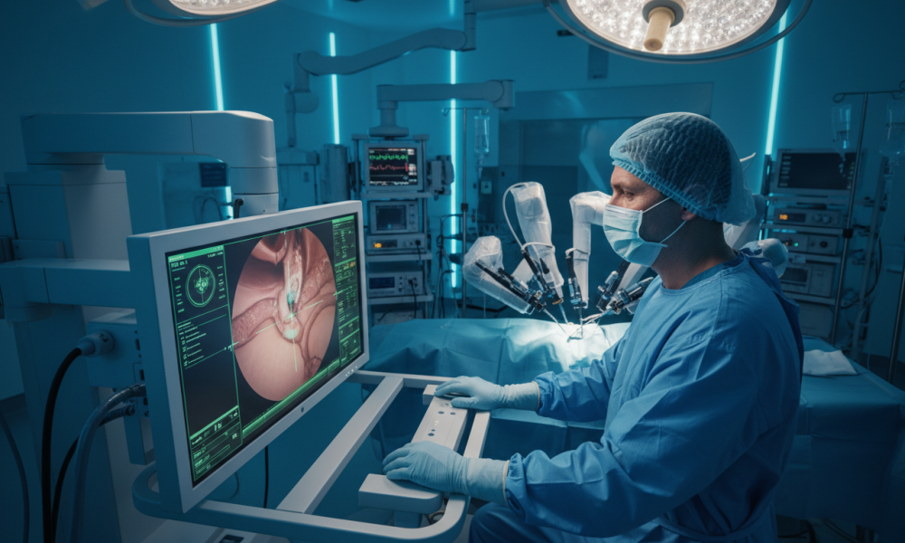 Minimally invasive surgery for renal calculi