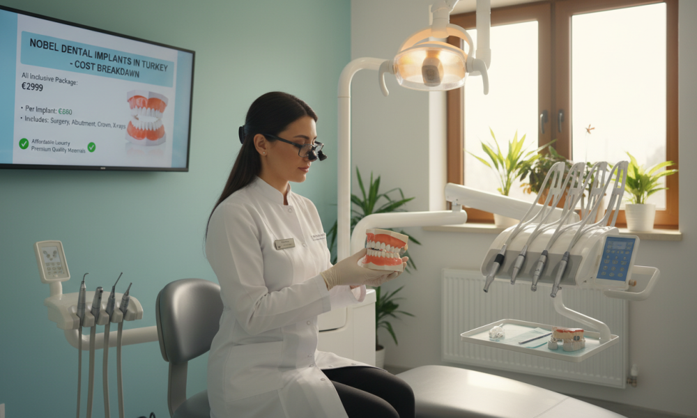 Nobel Dental Implant Price in Turkey