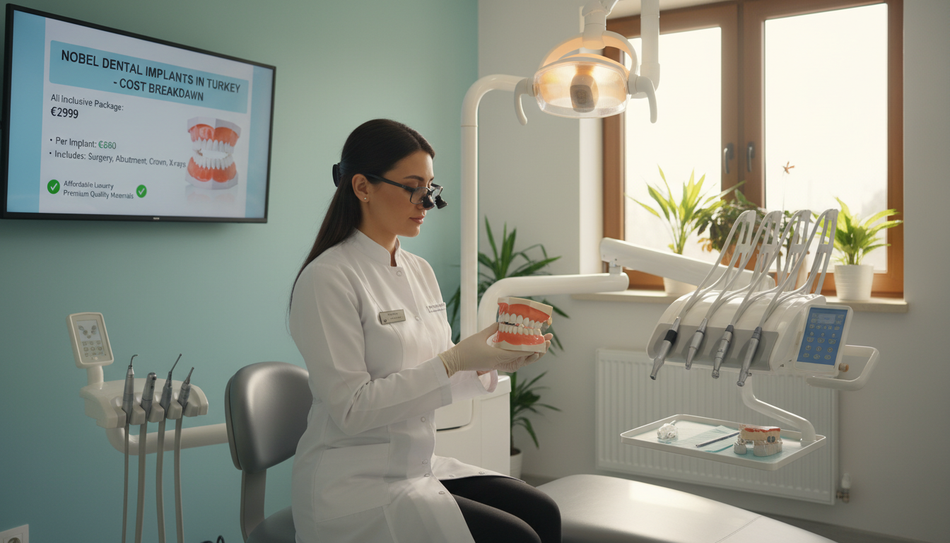 Nobel Dental Implant Price in Turkey