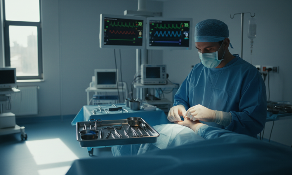 Preparing for hand surgery in Turkey