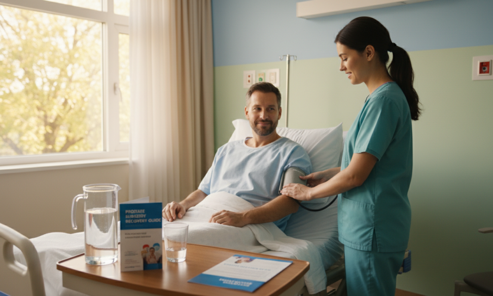 Prostatectomy recovery and post-operative care