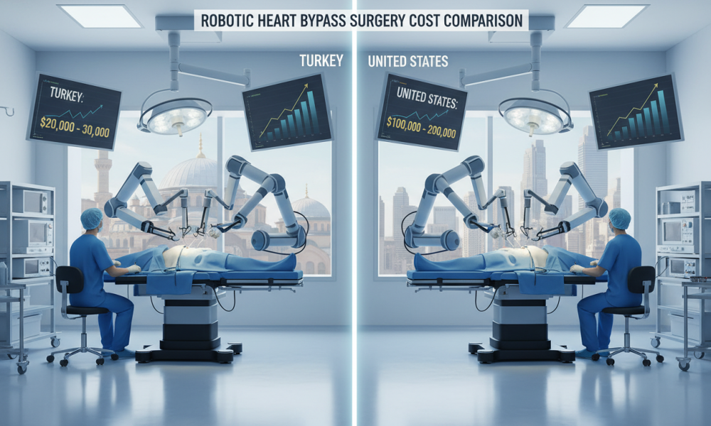 Robotic Heart Bypass Surgery cost comparison