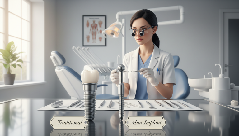 Traditional Implants Vs Mini Implants
