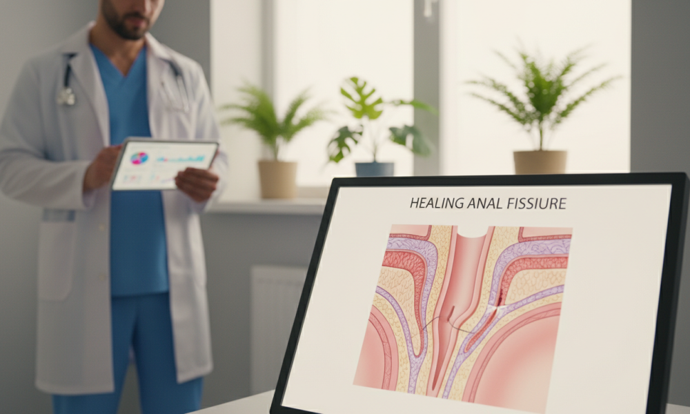 anal fissure healing