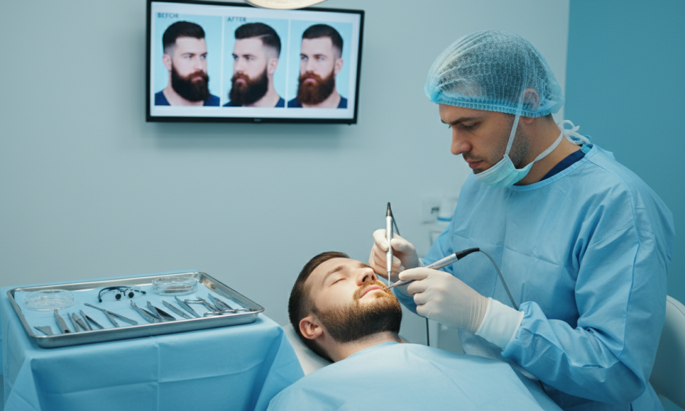facial hair restoration facial hair restoration