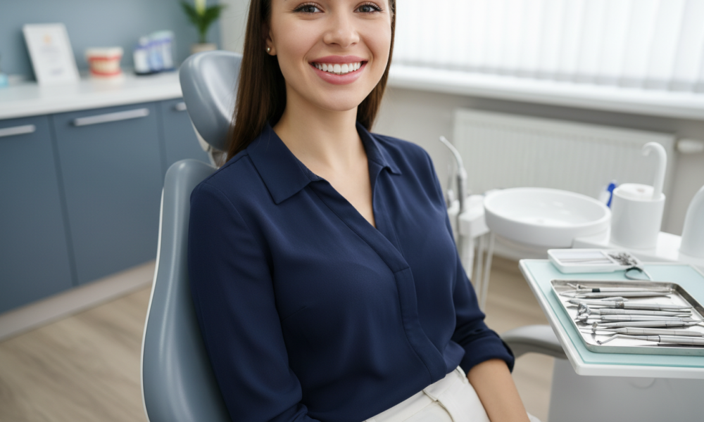 gum contouring smile