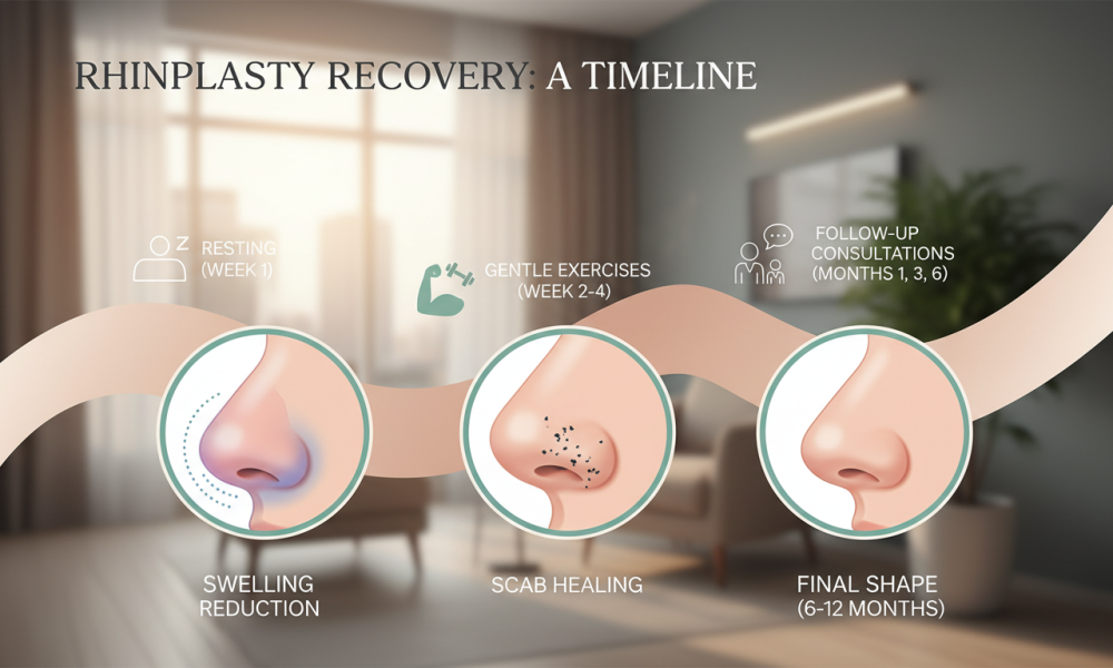 nose recovery timeline nose recovery timeline