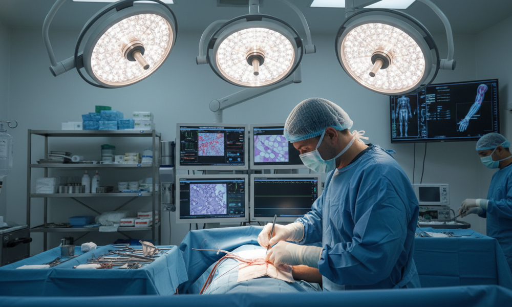 reconstructive surgery and tissue flap technology