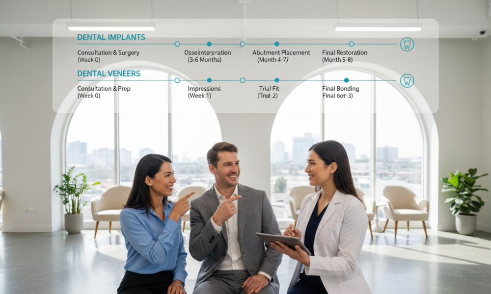 recovery timelines implants veneers recovery timelines implants veneers