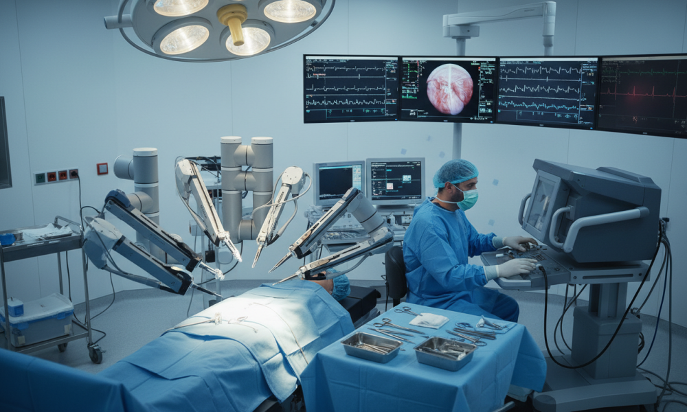 robotic assisted cardiac surgery