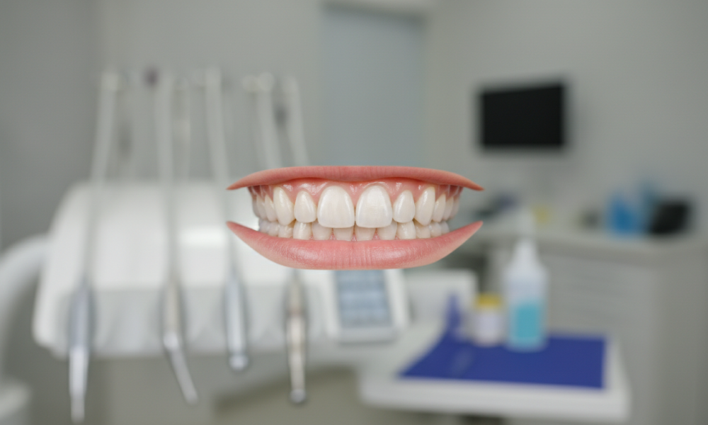 smile veneers gum shape