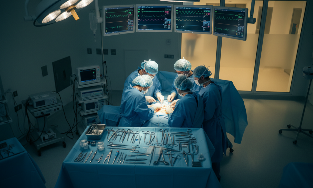 surgical procedure for colon diseases