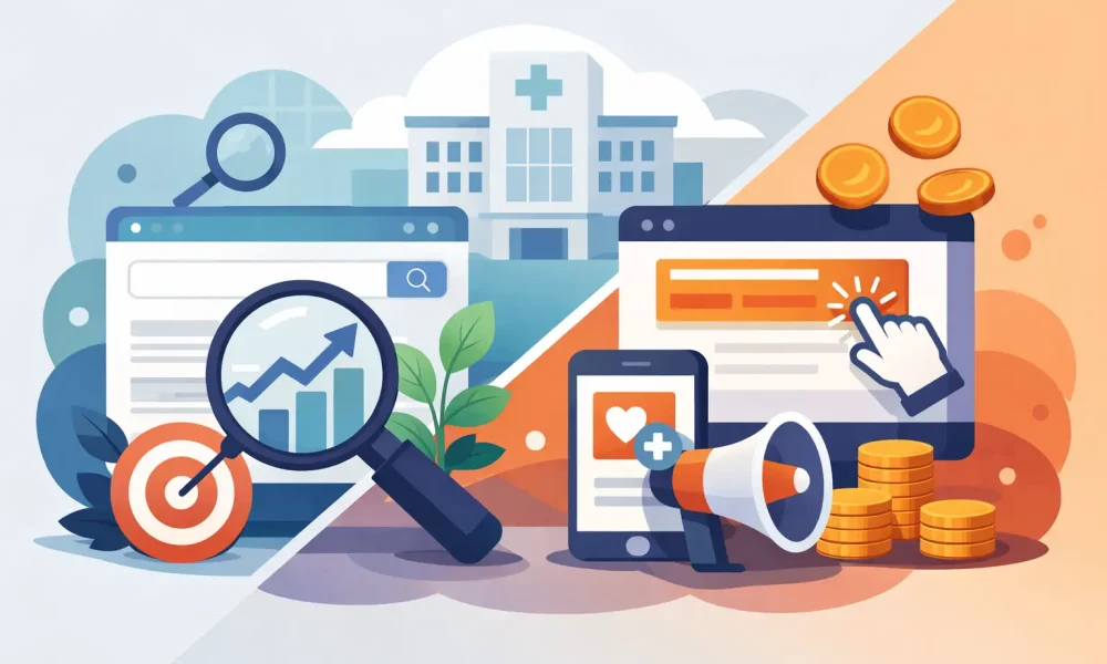 SEO vs Paid Search in Healthcare