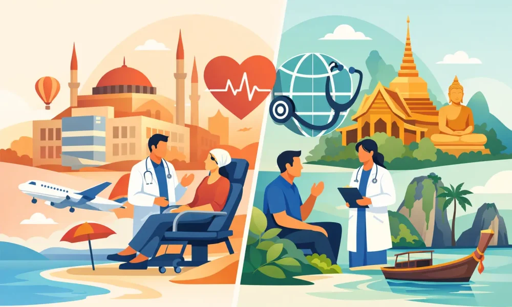 Turkey vs Thailand Medical Tourism