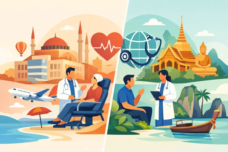 Turkey vs Thailand Medical Tourism