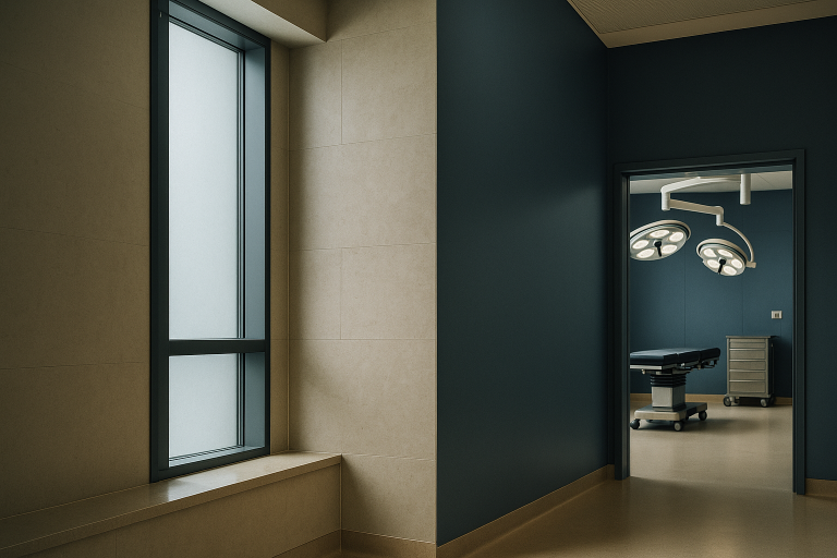 Operating theatre in Turkey for BBL surgery, showcasing advanced equipment and professional staff.