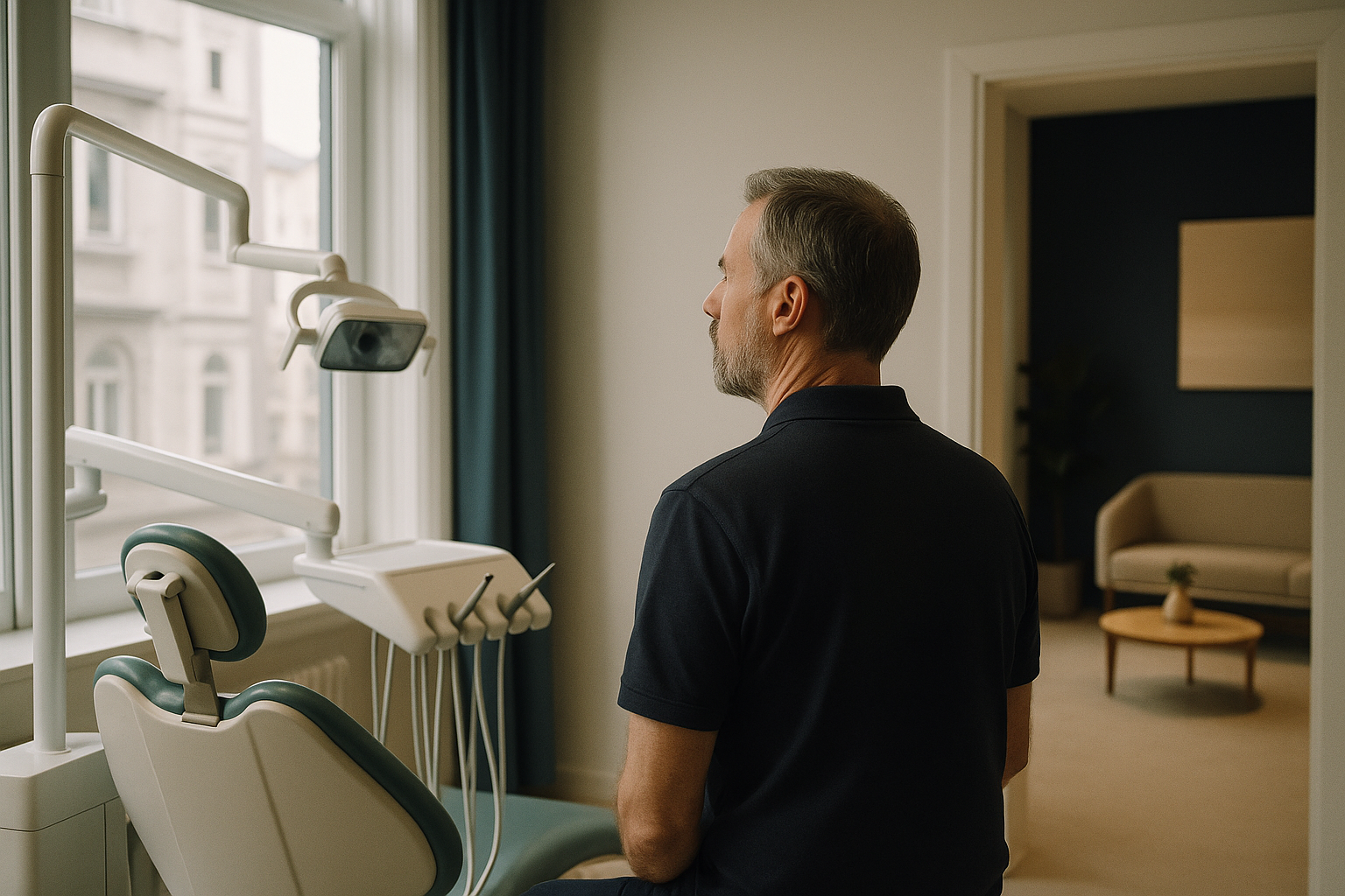 Modern dental clinic in Budapest showcasing advanced equipment and consultation with international patient, exemplifying best countries for dental work.