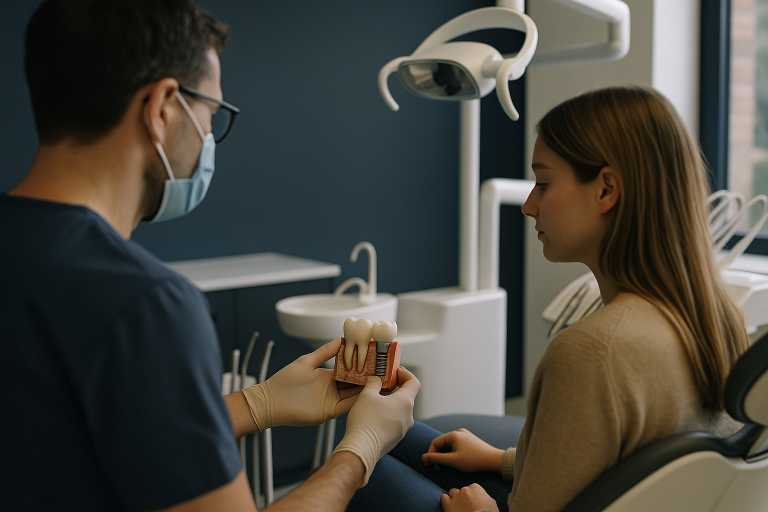 Modern dental clinic setup for best country to get dental implants treatment.