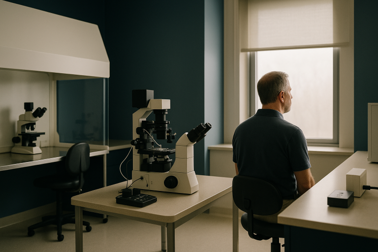 Advanced embryology lab in a leading fertility center, illustrating best fertility centers in the world.