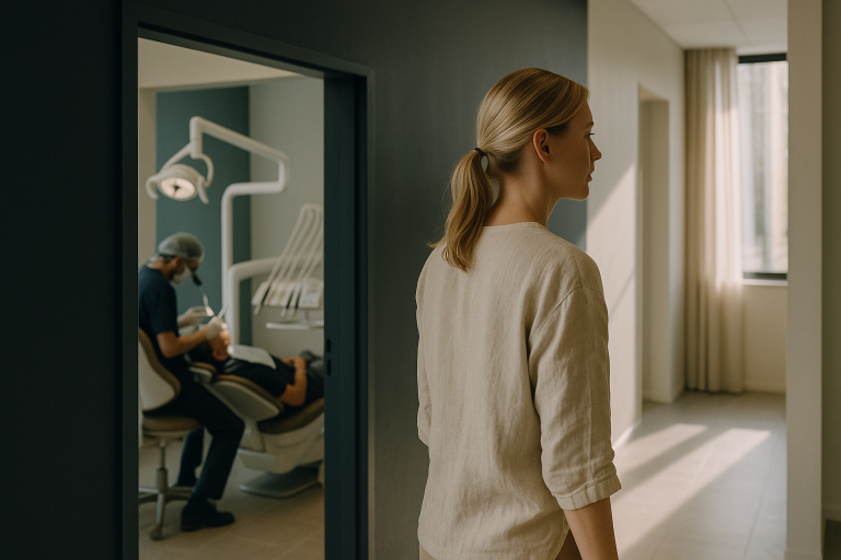 Modern dental clinic for the best place for dental implants, featuring advanced equipment and patient care.