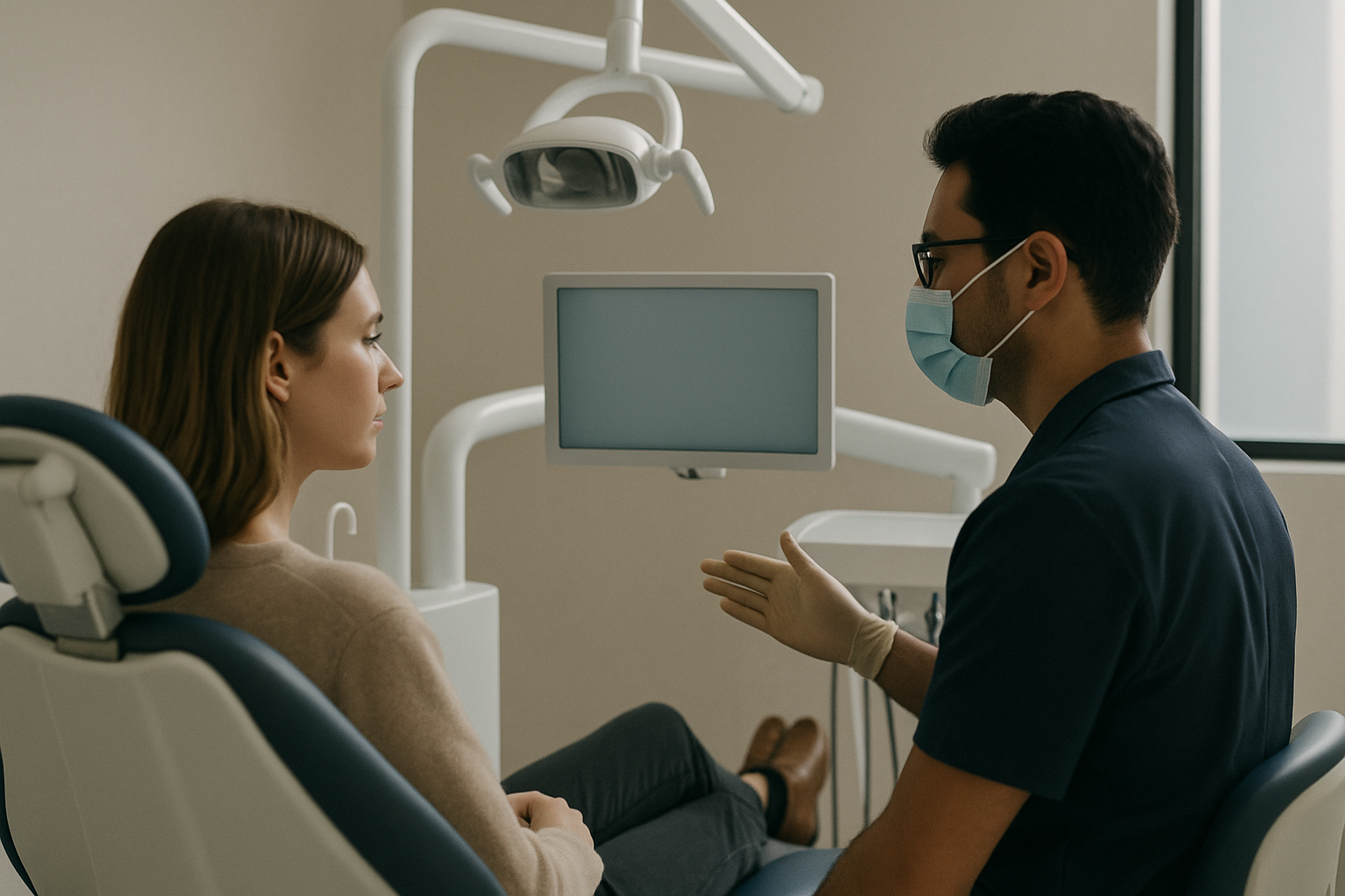 Dental clinic in Mexico with advanced equipment, illustrating the best place to get dental implants.