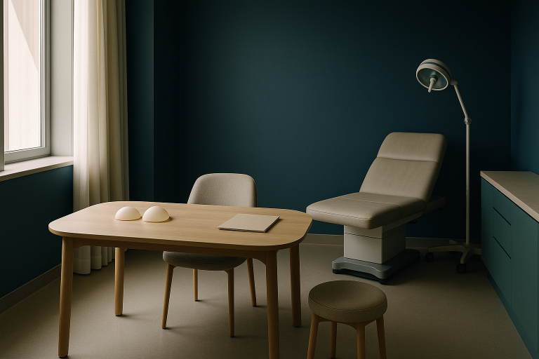 Consultation room for breast enlargement Turkey cost analysis.