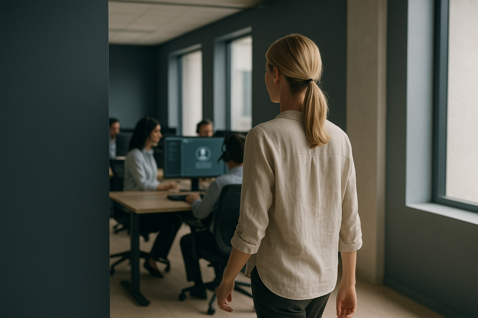 Healthcare call center for healthcare optimisation with multilingual operators and AI technology.