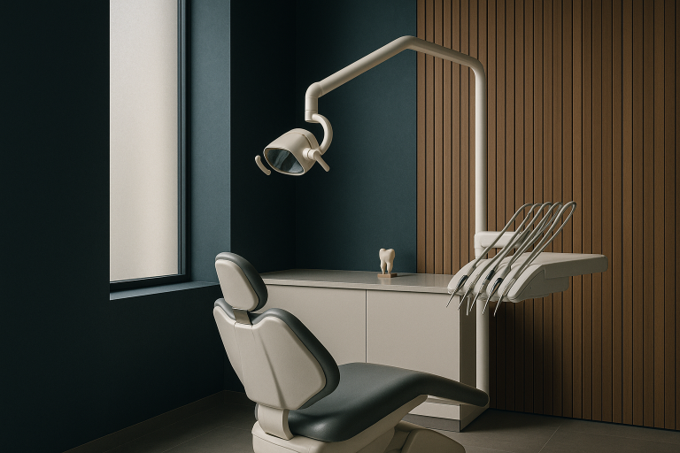 Cost of dental implants explained in a modern dental clinic setting.